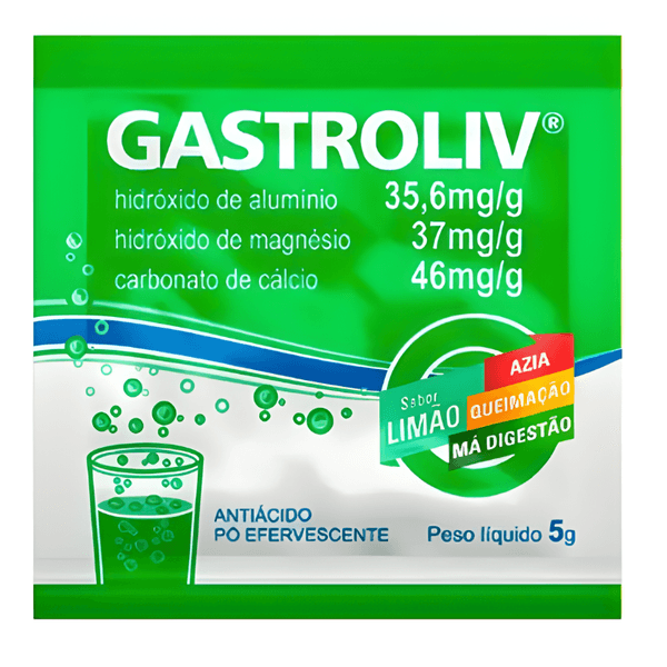 Gastroliv Efervescente 5gr Limão
